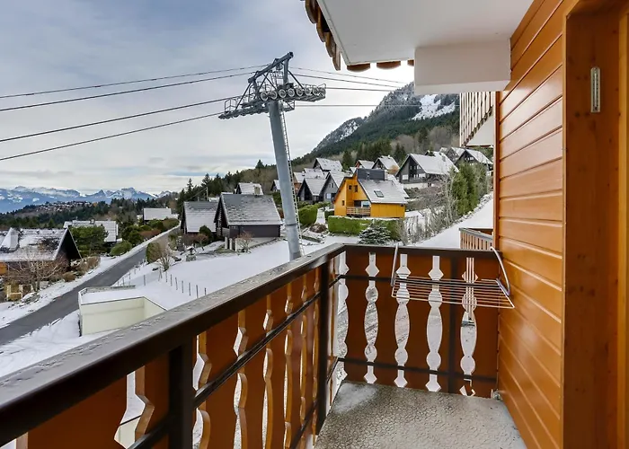 Appartement Familial Avec Vue Sur Le 35 M² Thollon-les-Mémises